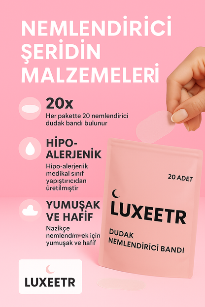 Luxee Kolajen Dudak Nemlendirici Maskesi