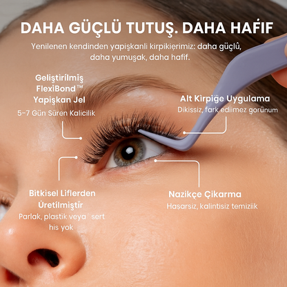 Takma Kirpik Kiti (Doğal)